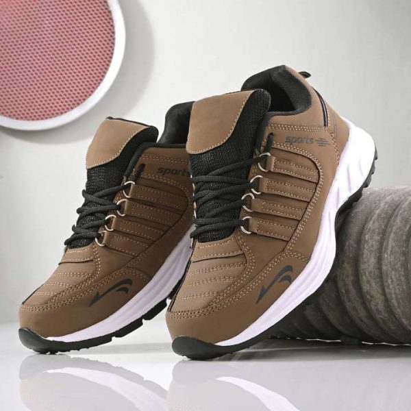 FK- Freesole Comfortable Running Shoes For Men (Brown)
